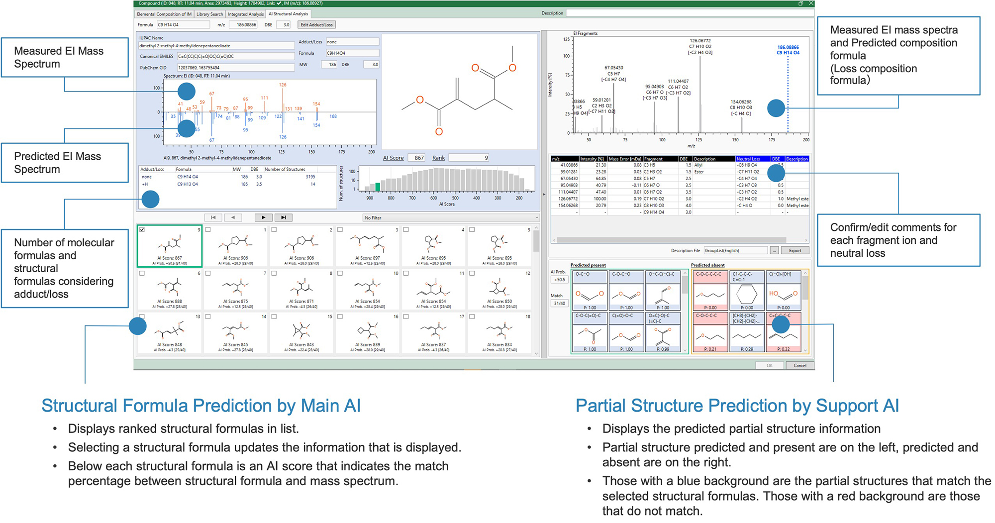 Figure 4 GUI of msFineAnalysis AI